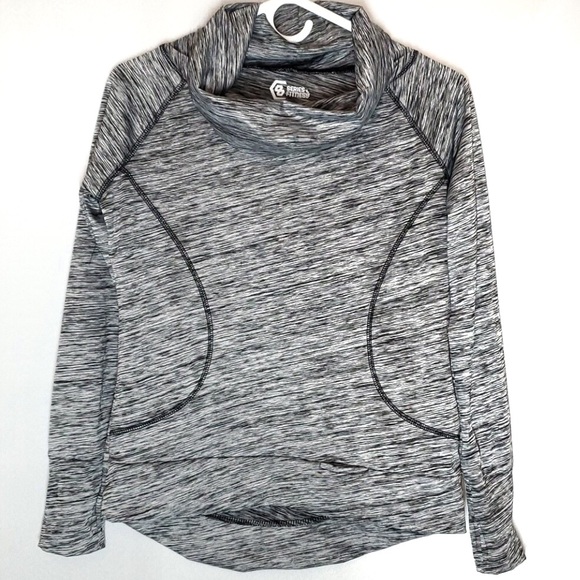 Series 8 Cowl Neck Long Sleeve Fitness Top M - Picture 1 of 8